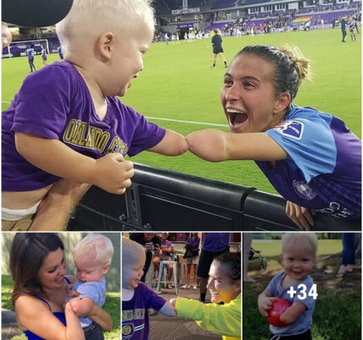 An Inspiring Encounter: A Handless Baby Angel Meets a Handless Soccer Star