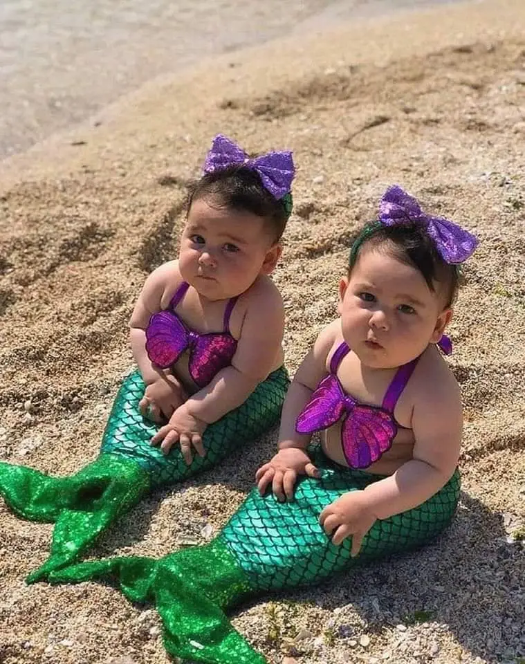 The Magical Adventure of Two Mermaid-Clad Children